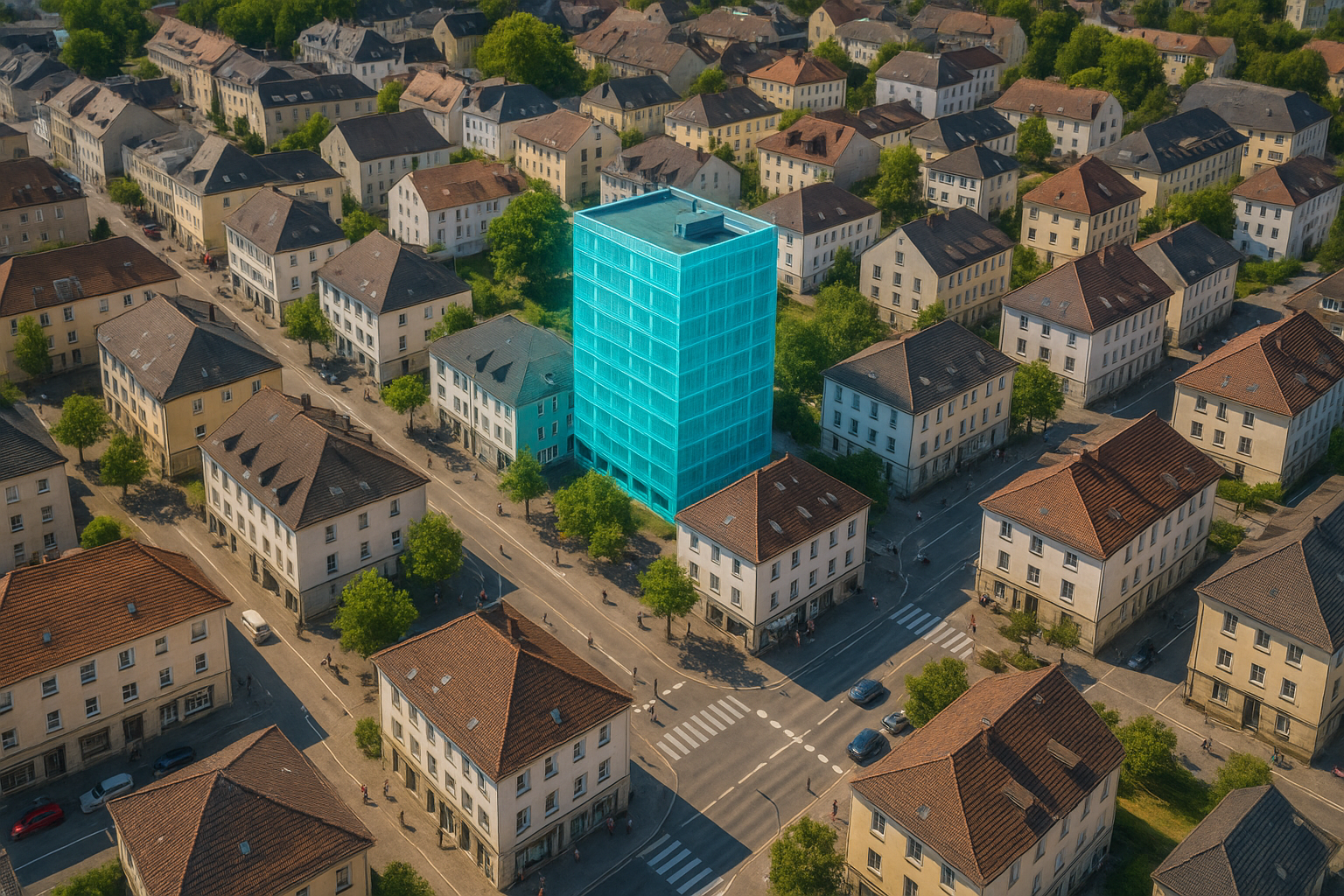 Good News aus der Region: Wenn Fassaden zu Wasserspeichern werden